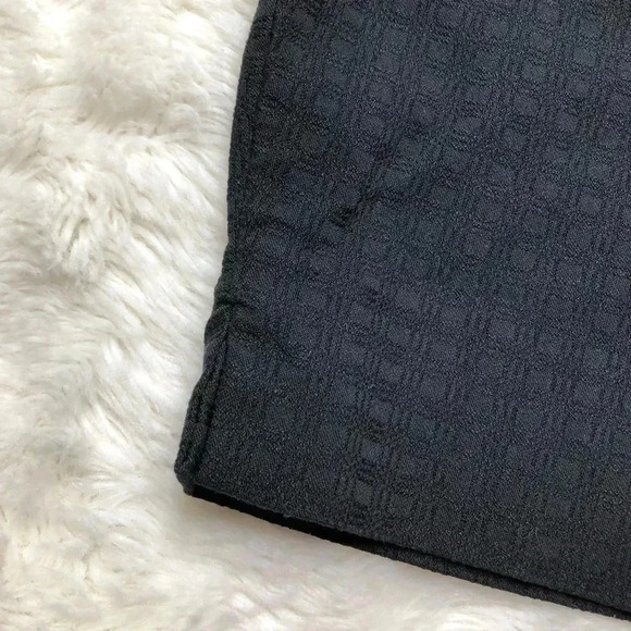 S.C.  & Co Bermuda Shorts Black Square Pattern Size 8 - Picture 9 of 16